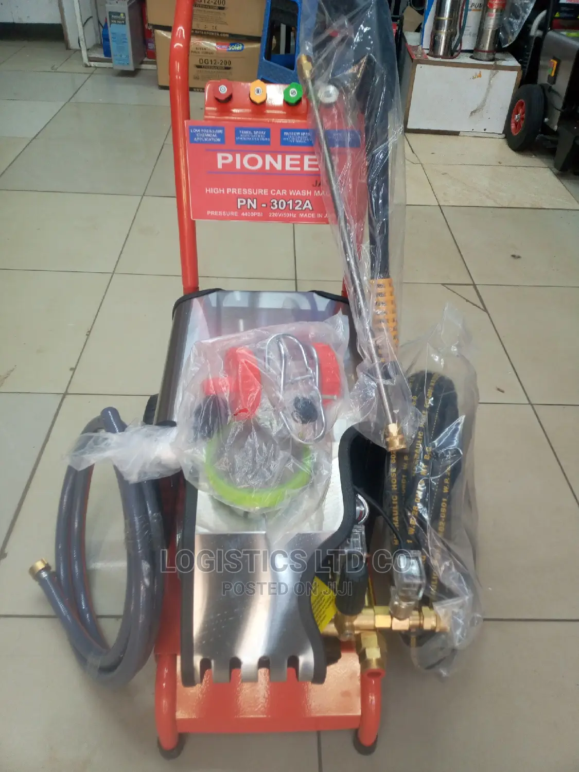 Pioneer Electric High Pressure 4400psi Car Wash Machine