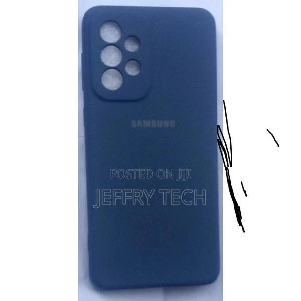 Samsung Galaxy A33 5G Silicone Back Case Blue - thumbnail 3