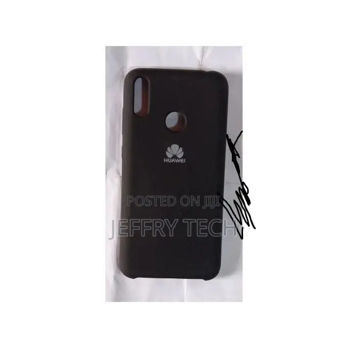 Huawei Y7 Prime 2019 Luxury Protective Back Cover Case Black