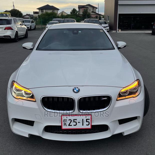 BMW M5 2017 White - main view