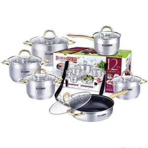 12pcs Bominox Cookware