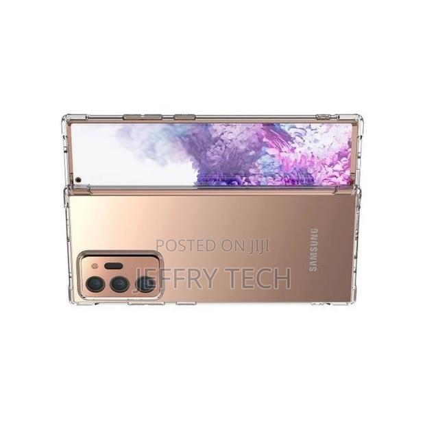 Back Silicone Cover for Samsung Galaxy Note 20 Ultra 5G - Cl - thumbnail 2