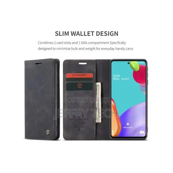 Caseme for Samsung Galaxy A72 Case Shockproof Card Holder Ca