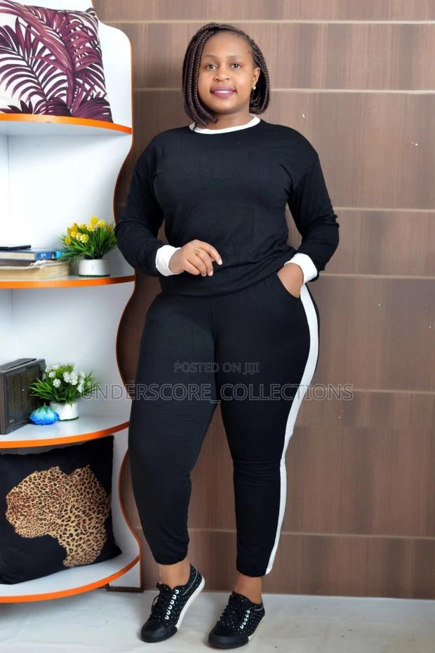 Ladies Plus Size Cotton Two Piece - thumbnail 3
