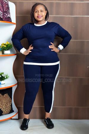 Ladies Plus Size Cotton Two Piece - thumbnail 2