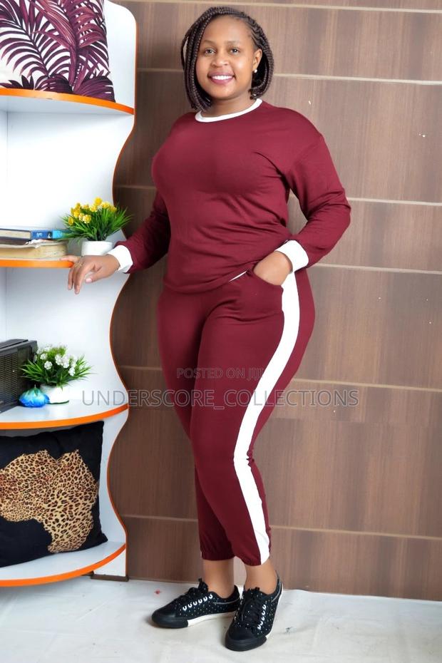 Ladies Plus Size Cotton Two Piece - thumbnail 4