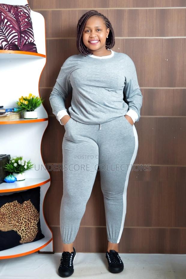 Ladies Plus Size Cotton Two Piece - thumbnail 6