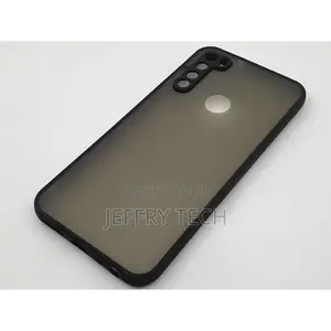 Xiaomi Redmi Note 8 Slim Fit Cover With Soft Edges Camera