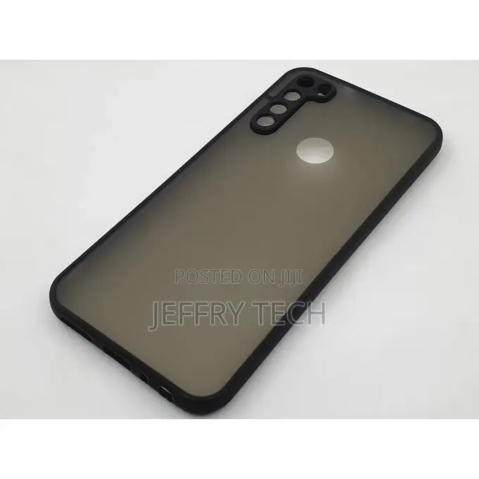 Xiaomi Redmi Note 8 Slim Fit Cover With Soft Edges Camera