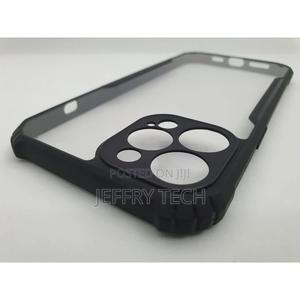 Apple iPhone 12 Pro Max Cover With Soft Silicone Edges and T - thumbnail 2