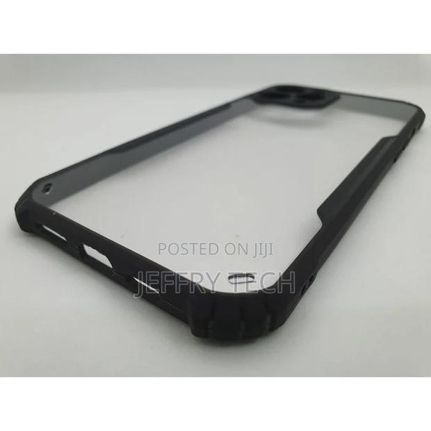 Apple iPhone 12 Pro Max Cover With Soft Silicone Edges and T - thumbnail 3