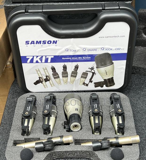 Samson 7kit 7-Piece Drum Microphone Set - thumbnail 2
