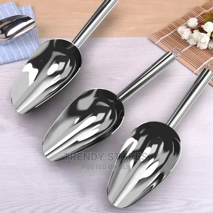 Stainless Steel Dry Food Cereal Scoop
