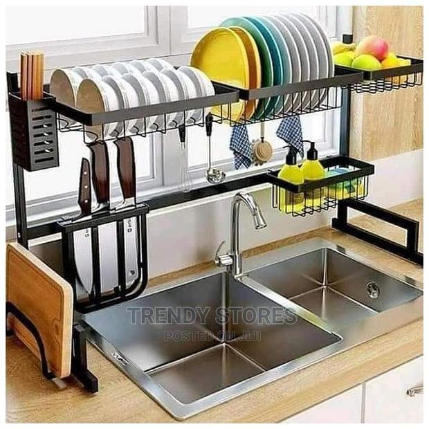 Over the Sink Kitchen Dish Drying Rack - main view