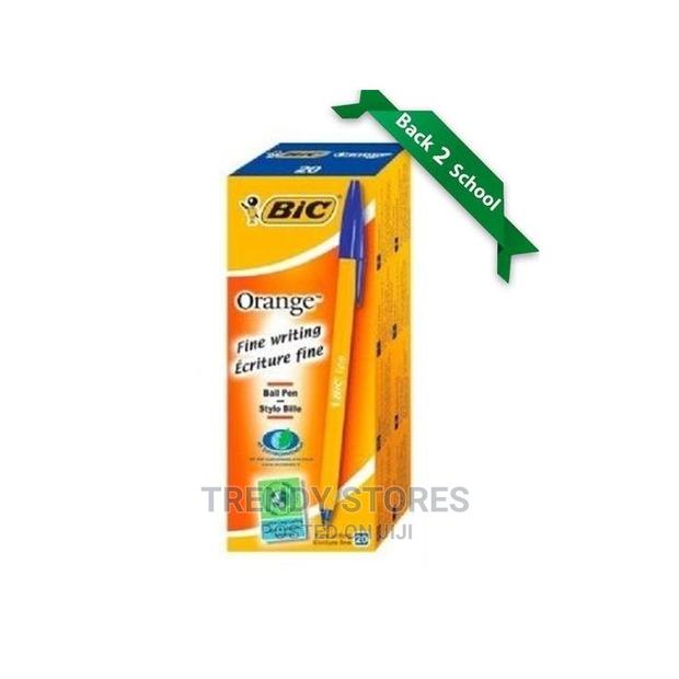 BIC Biro Fine Point (Orange) Blue 20pcs - main view