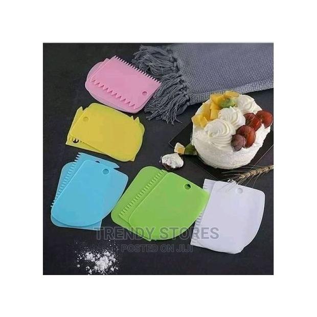 3pcs Cream Butter Spatula Cakescrapper Decorating Bakingtool - main view