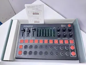 Digital Professional Live Sound Cards With DJ MIXER Effects