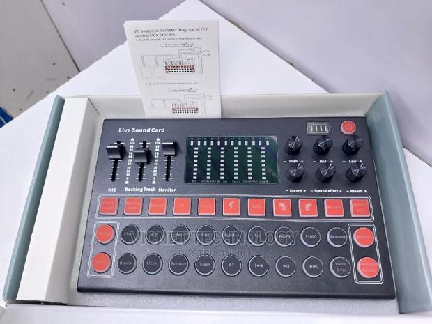 Digital Professional Live Sound Cards With DJ MIXER Effects - thumbnail 2