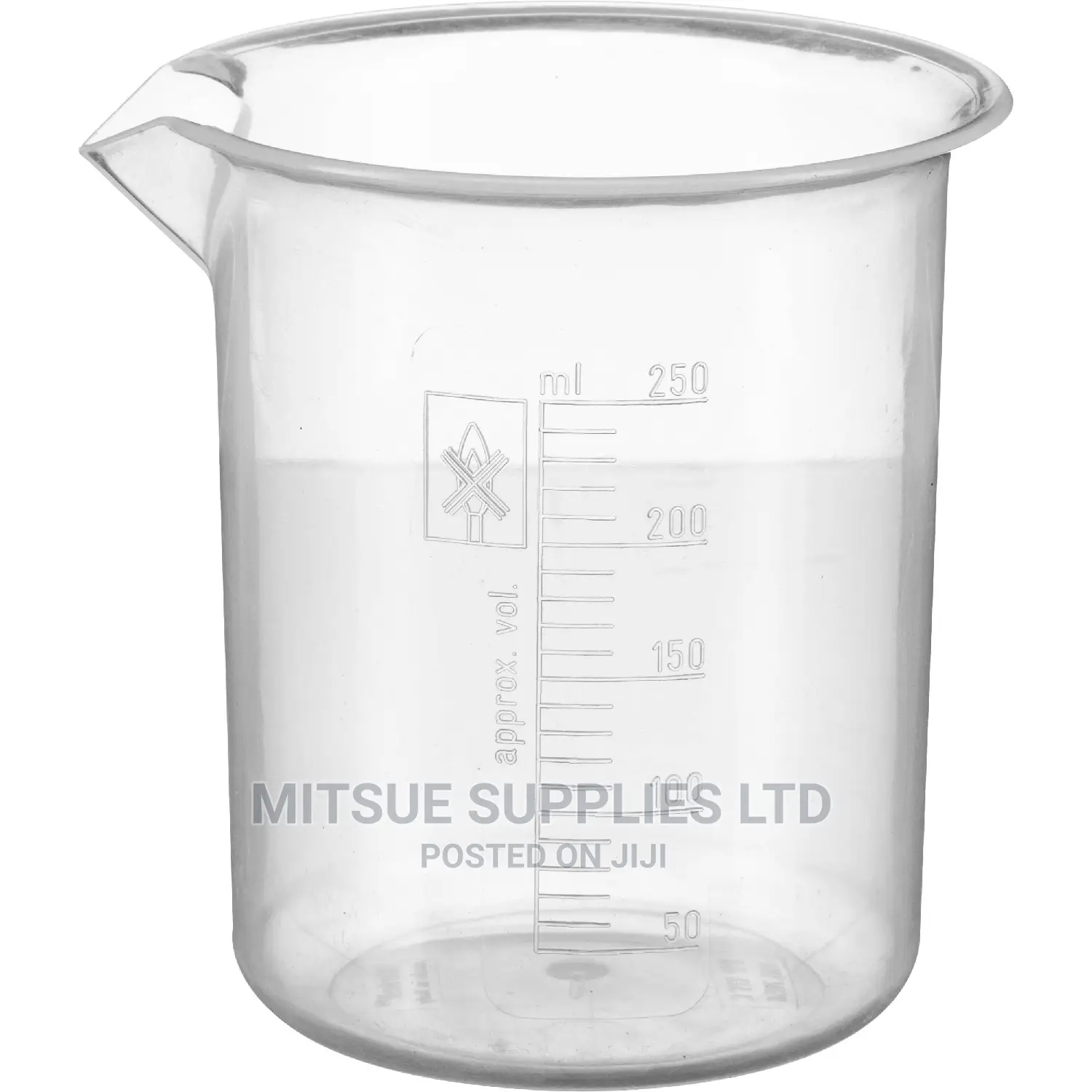 A Set of 10 Beaker 250ml- Plastic