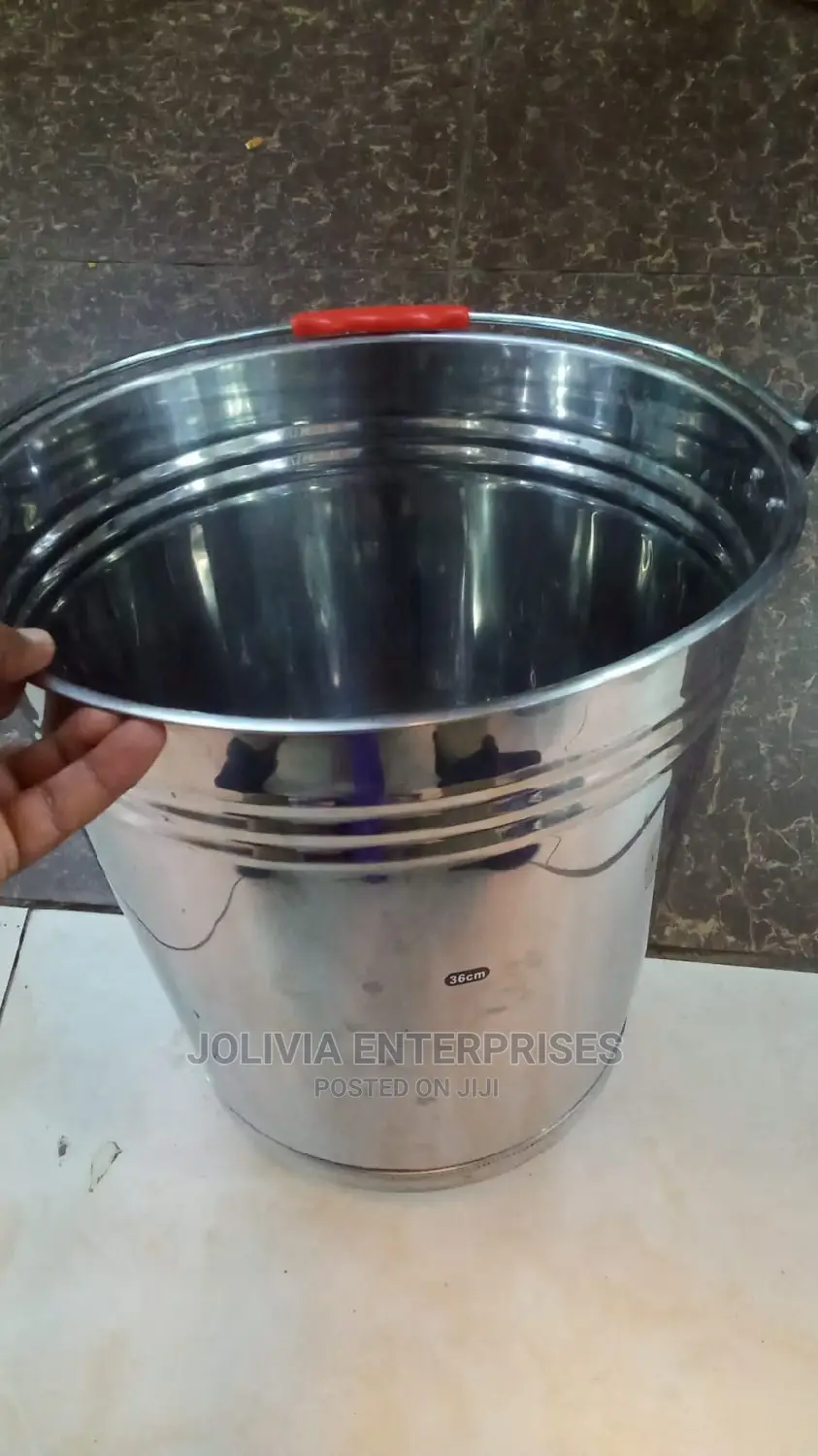 Stainless Steel Bucket Size 36C