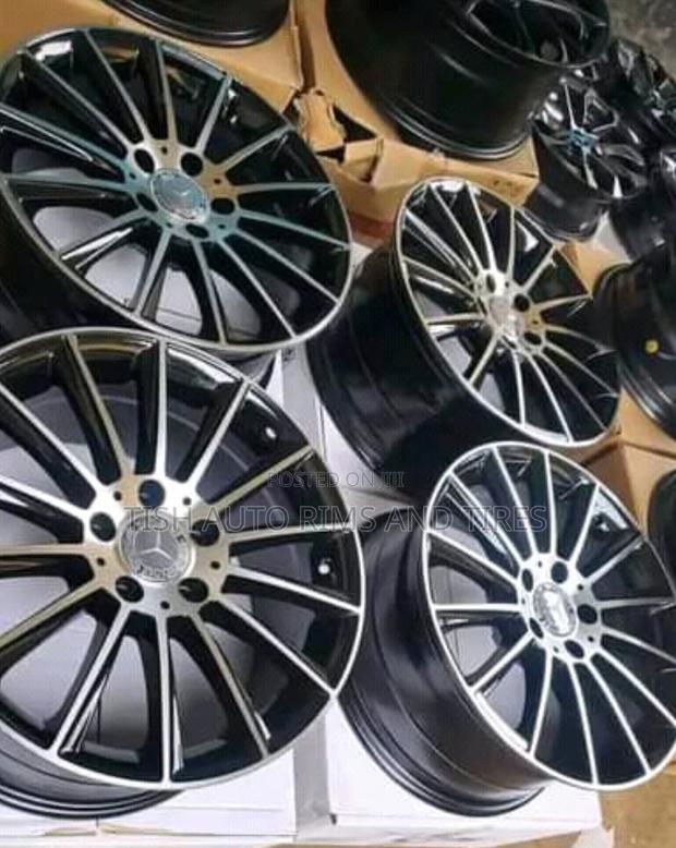 Size 18 Mercedes Benz AMG Rims - main view