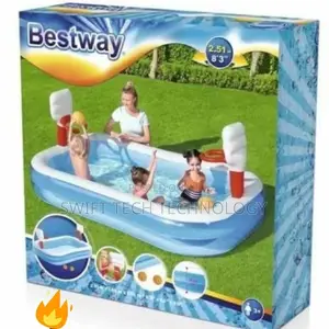 Inflatable Baby Pool With Manual Pump