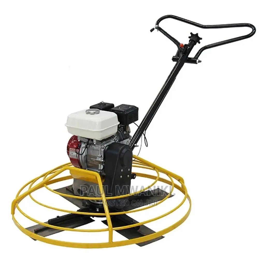 Concrete Finishing Power Trowel Concrete Smoothing Machine.