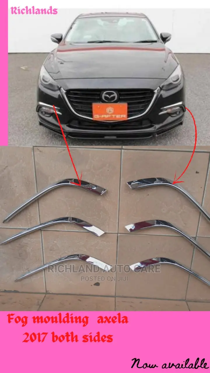 Fog Chrome Mazda Axela 2017