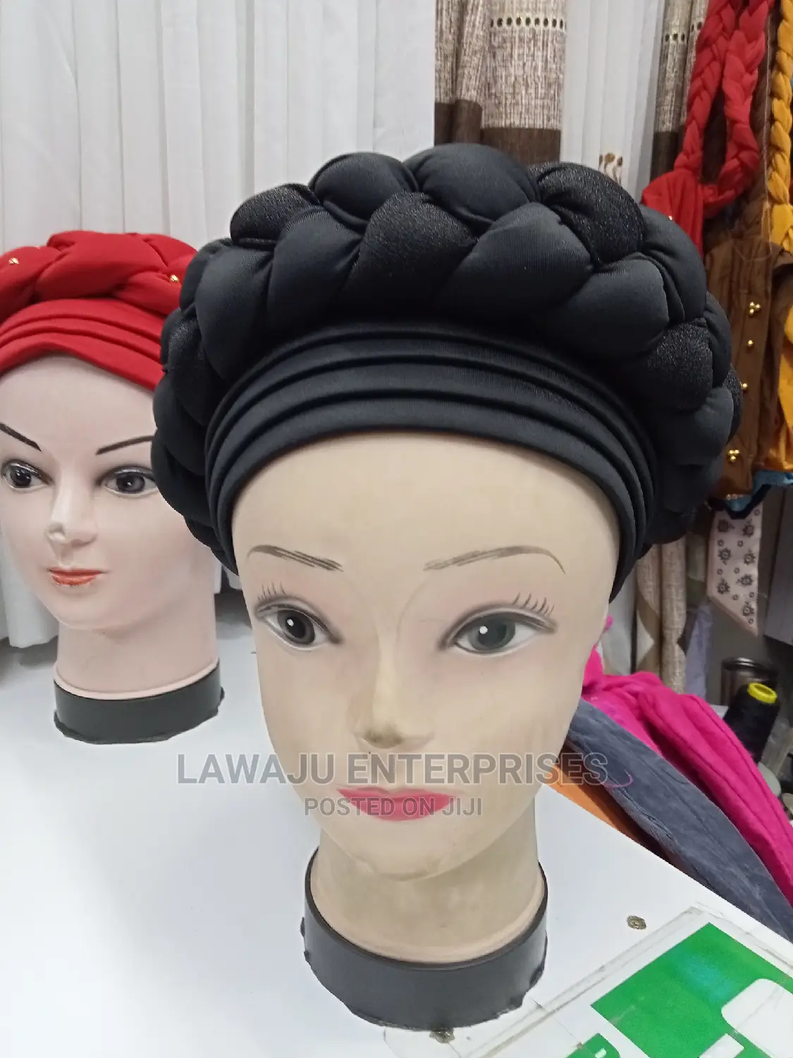 Ladies Stylish Gele Headwrap Turban Bonnet