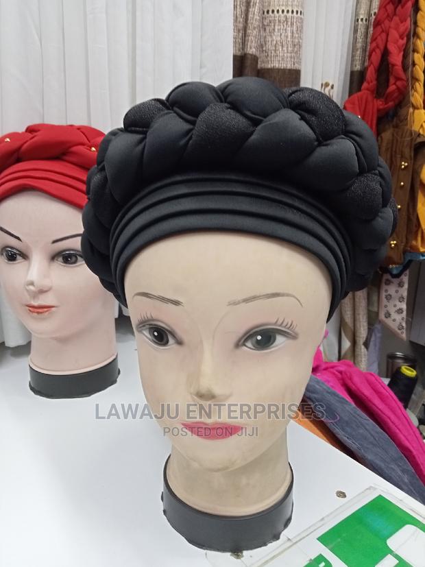 Ladies Stylish Gele Headwrap Turban Bonnet