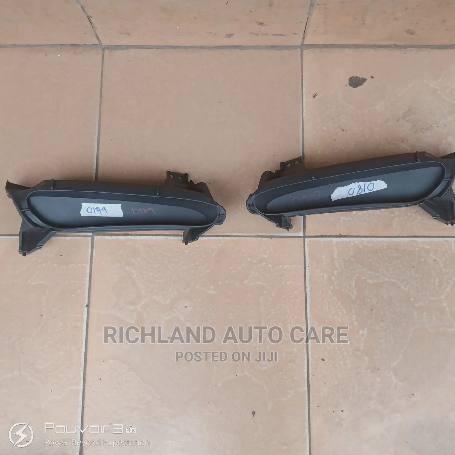 Lower Fogcovers Without Hole Mazda Axela 2008- 2010