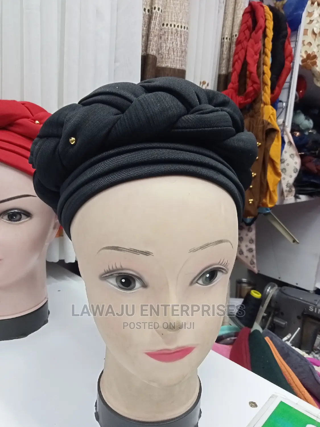 Ladies Stylish Gele Headwrap Turban Bonnet