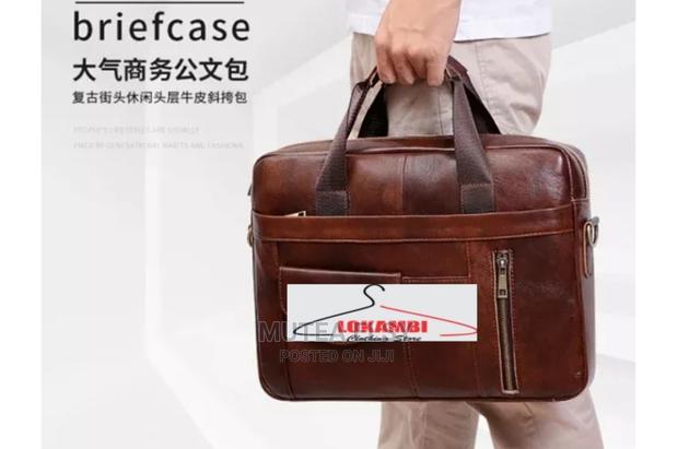 OYIR Coffee Brawn Genuine Leather Bags - thumbnail 2