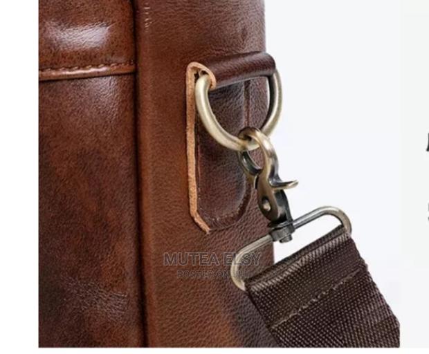 OYIR Coffee Brawn Genuine Leather Bags - main view