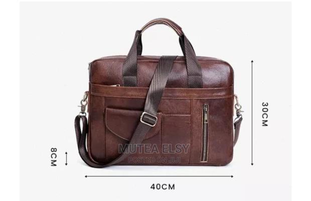 OYIR Coffee Brawn Genuine Leather Bags - thumbnail 3