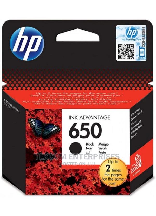 HP 650 Black Ink Cartridge