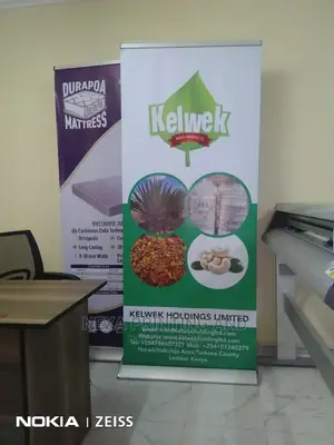 Satin Broadbase Roll Up Banners