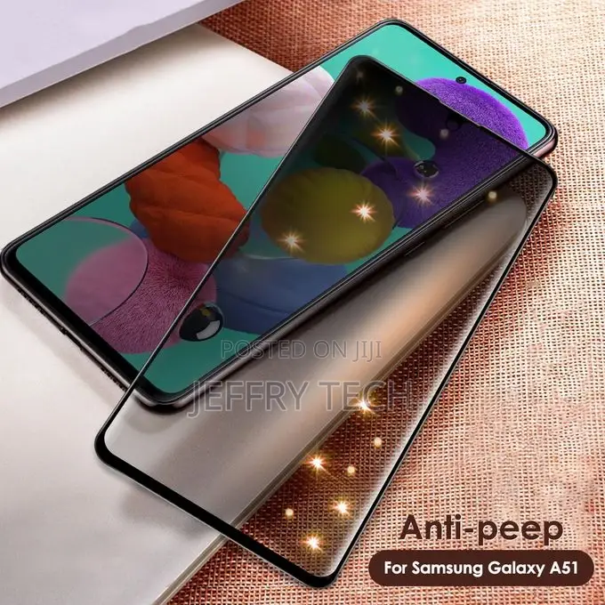 Privacy Tempered Glass for Samsung Galaxy A72 A71 A51 A52 A5