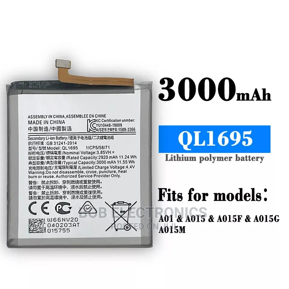 Samsung A3,A5,A7,A6+,A10,A20,A30,A50 A70 Battery