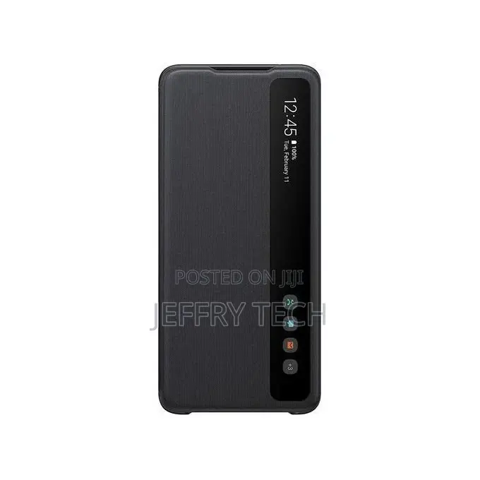 Samsung Galaxy S20 Ultra 5G Clear View Cover and Tempered Gl