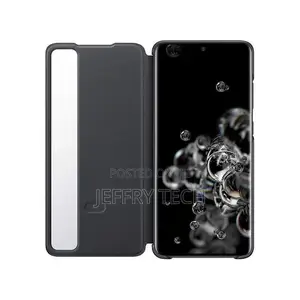 Samsung Galaxy S20 Ultra 5G Clear View Cover and Tempered Gl