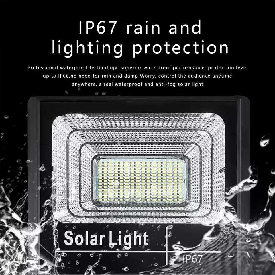 100 Watts Solar Flood Light