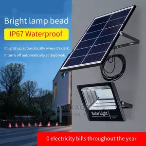 100 Watts Solar Flood Light