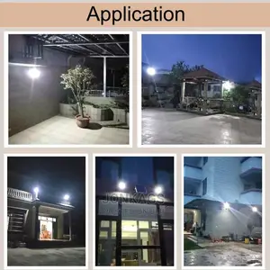 100 Watts Solar Flood Light