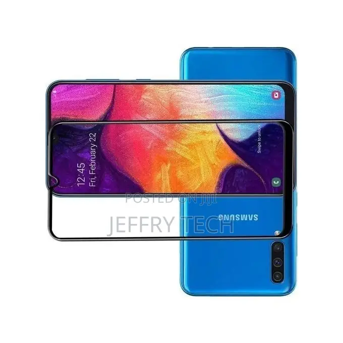 Samsung Galaxy A50 Screen Guard, Tempered Glass for Samsung