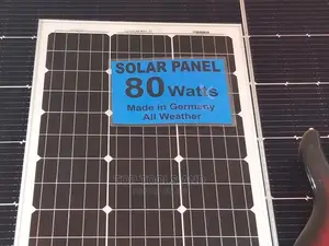 Germany Solar Panel All Weather 80 Watts