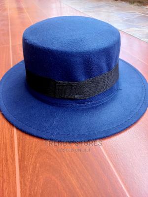 Fedora Flat Top Wide Hat - thumbnail 2
