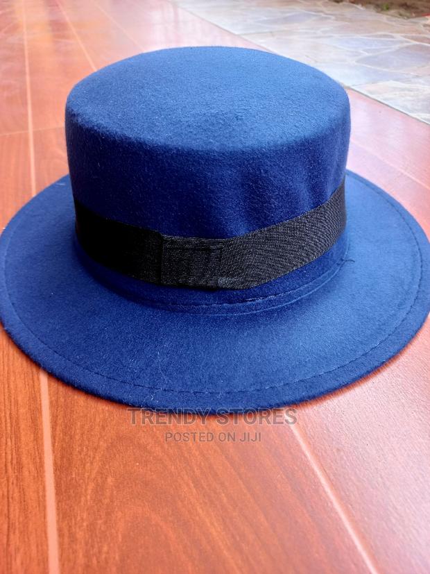 Fedora Flat Top Wide Hat - main view