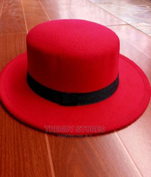 Fedora Flat Top Wide Hat - thumbnail 2
