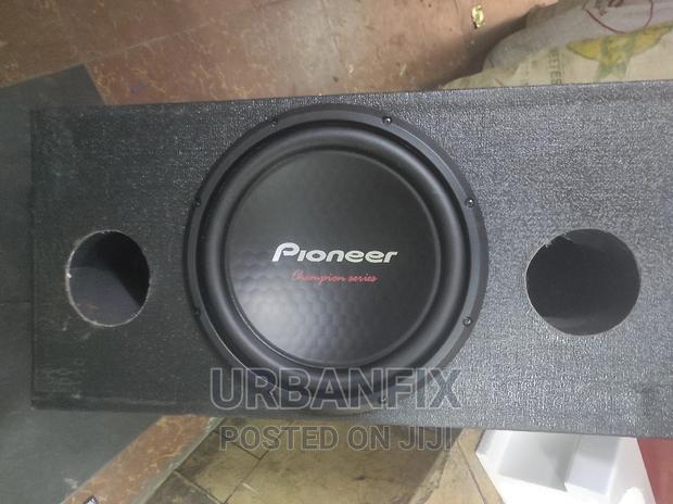 1600 Watts Double Coil Subwoofer With Cabinet - main view